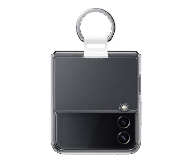 SAMSUNG Clear Cover z pierścieniem do Z Flip 4 5G Transparent - 1061153 - zdjęcie